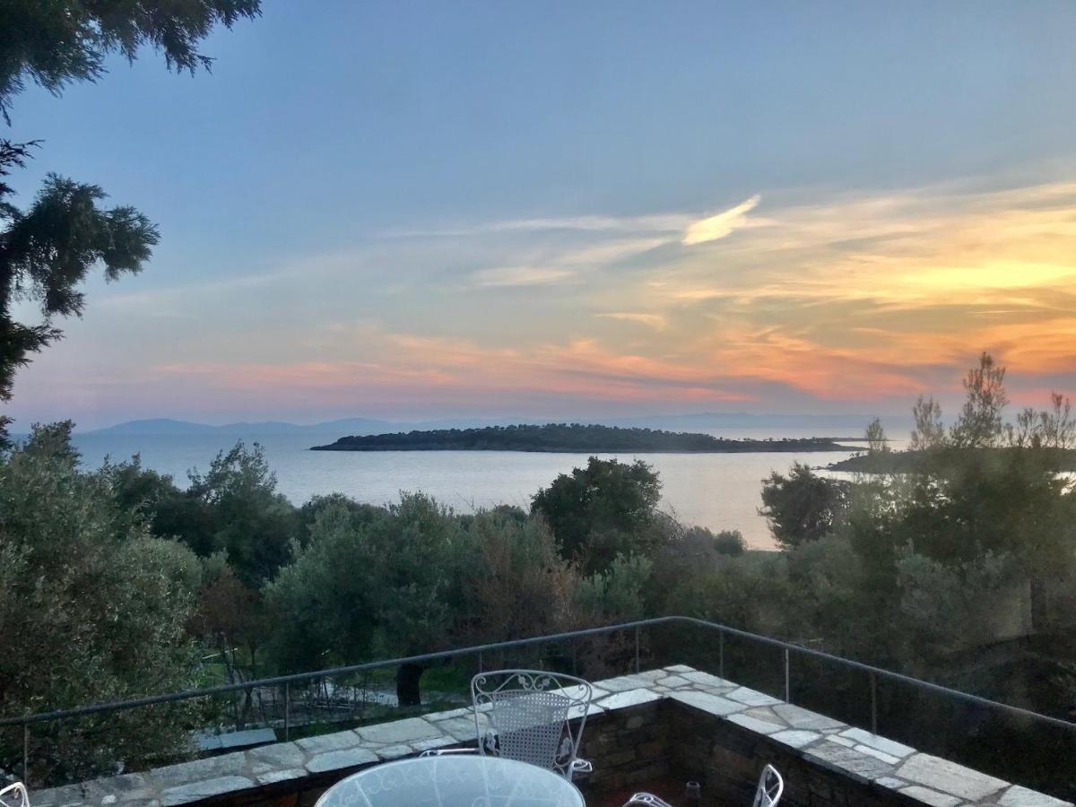 Hidden Gem Sithonia Villa Metochi Agias Kiriakis Exteriör bild