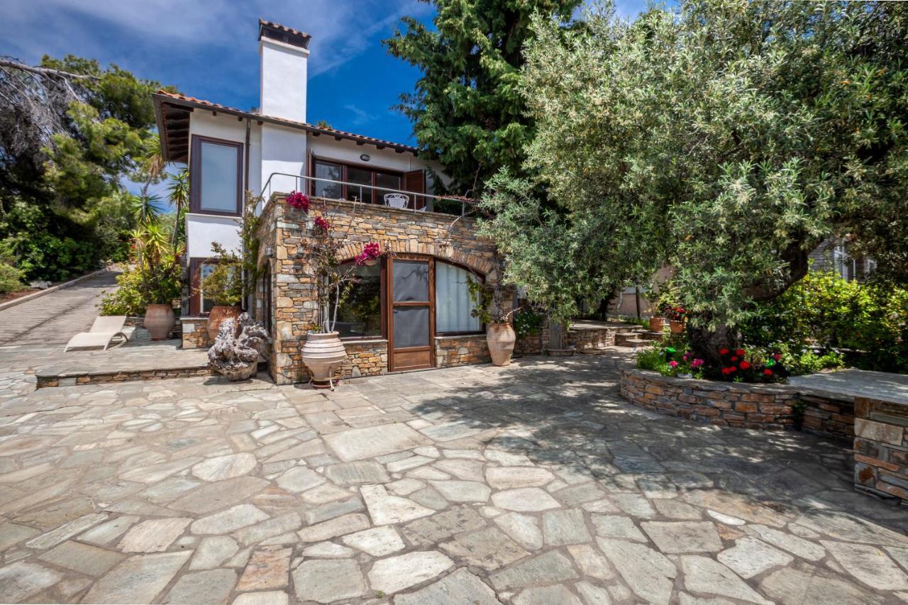 Hidden Gem Sithonia Villa Metochi Agias Kiriakis Exteriör bild